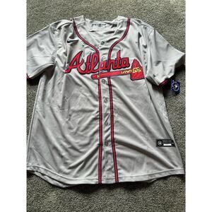 NWT Nike Atlanta Braves Hank‎ Aaron 44# Jersey Size M